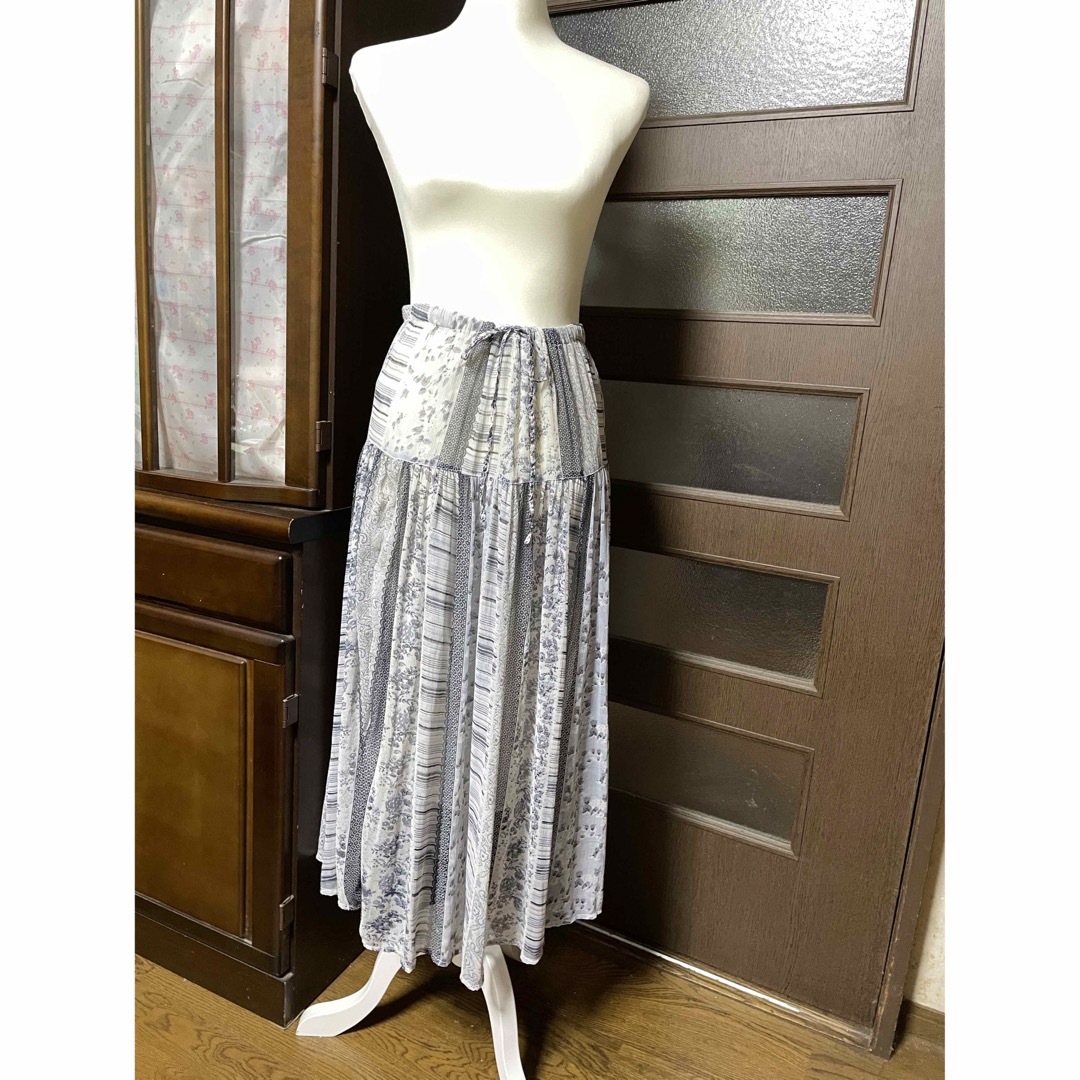 フレアースカート レディースのスカート(ロングスカート)の商品写真