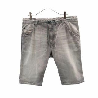 ディーゼル(DIESEL)のディーゼル イタリア製 デニムショートパンツ W34 グレー系 DIESEL メンズ 【中古】  【230719】(ワークパンツ/カーゴパンツ)