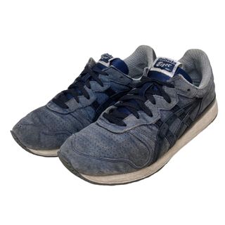 オニツカタイガー(Onitsuka Tiger)のAK262 オニツカタイガー レザースニーカーUS7.5 25.5cm ネイビー(スニーカー)