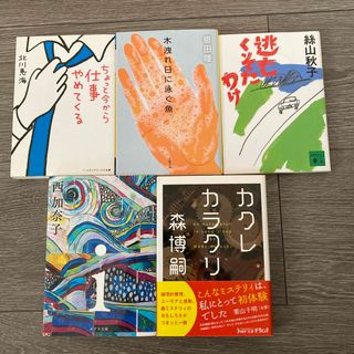 文庫本まとめ売り　恩田陸　森博嗣　西加奈子　絲山秋子　北川恵海(文学/小説)