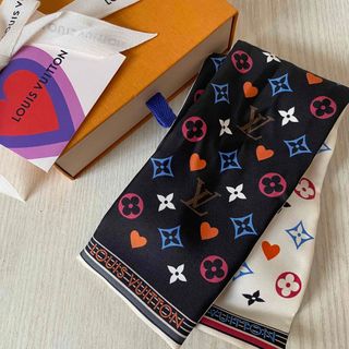 ルイヴィトン(LOUIS VUITTON)の最終値下げ‼️ルイヴィトン　バンドー　新品未使用品　LOUIS VUITTON(バンダナ/スカーフ)