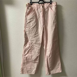 リー(Lee)の80s Lee ワークパンツ　ピンク　珍品 vintage(ワークパンツ/カーゴパンツ)