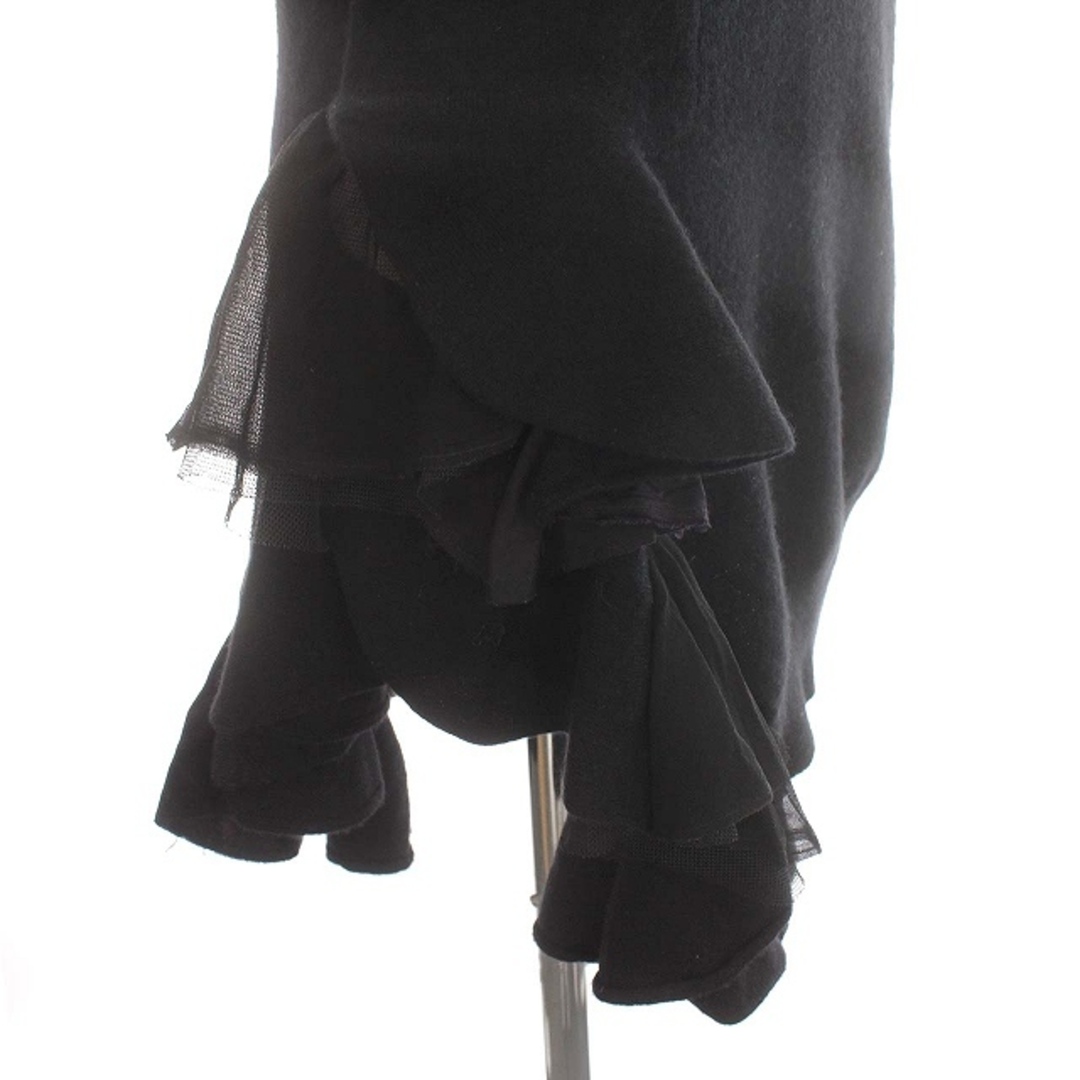 サカイ sacai ニット ワンピース 08CDGW アシンメトリー 2 黒 4