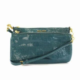 miumiu 日本限定　ムーンフェイスミニバック　マドラス　ぴんく　ミュウミュウ