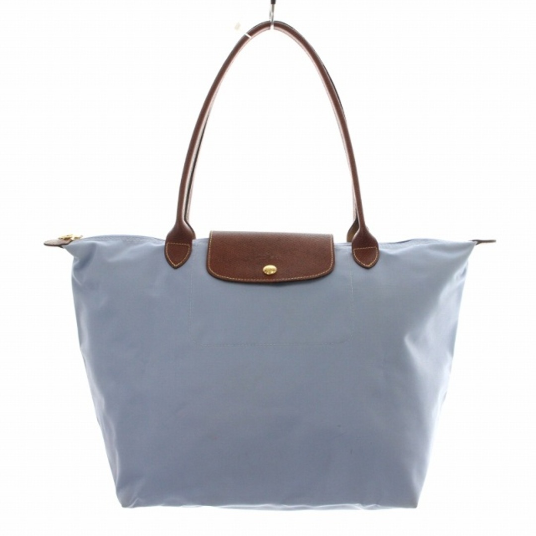 LONGCHAMP(ロンシャン)のロンシャン ル LE PLIAGE トートバッグ 水色 茶 1899089A30 レディースのバッグ(トートバッグ)の商品写真