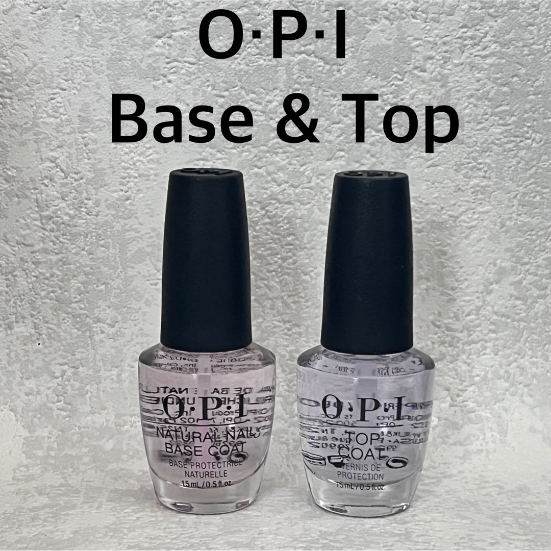 OPI 新品☆OPI ☆ベースコート トップコート セットの通販 by Maron's shop｜オーピーアイならラクマ