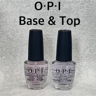 オーピーアイ(OPI)の新品★OPI ★ベースコート トップコート セット(ネイルトップコート/ベースコート)