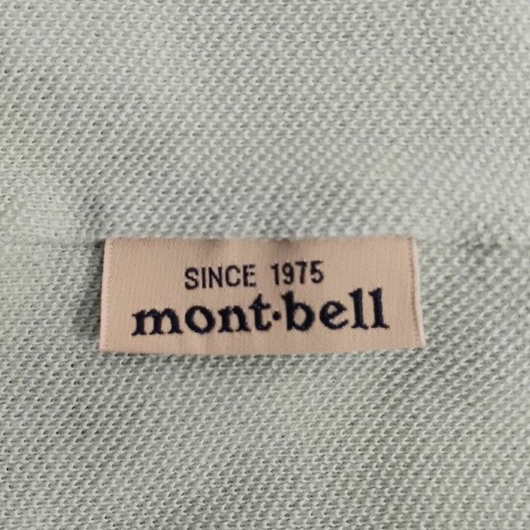 mont bell(モンベル)のmont-bell モンベル メンズポロシャツ ミント M キャンプ メンズのトップス(ポロシャツ)の商品写真