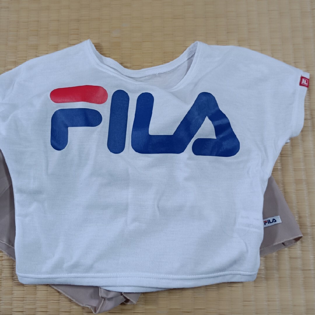 FILA(フィラ)のTシャツ付き　水着 キッズ/ベビー/マタニティのキッズ服女の子用(90cm~)(水着)の商品写真