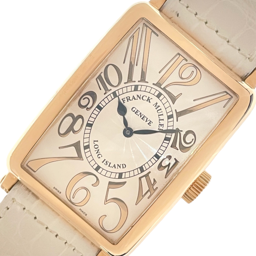 FRANCK MULLER(フランクミュラー)のフランク・ミュラー FRANCK MULLER ロングアイランド レリーフ 1300SCRELIEF K18PG/革ベルト 自動巻き メンズ 腕時計 メンズの時計(その他)の商品写真