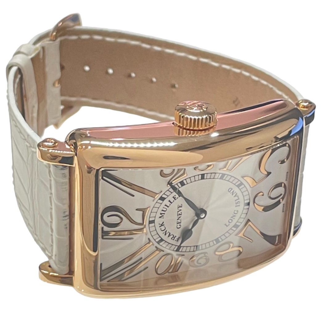 FRANCK MULLER(フランクミュラー)のフランク・ミュラー FRANCK MULLER ロングアイランド レリーフ 1300SCRELIEF K18PG/革ベルト 自動巻き メンズ 腕時計 メンズの時計(その他)の商品写真