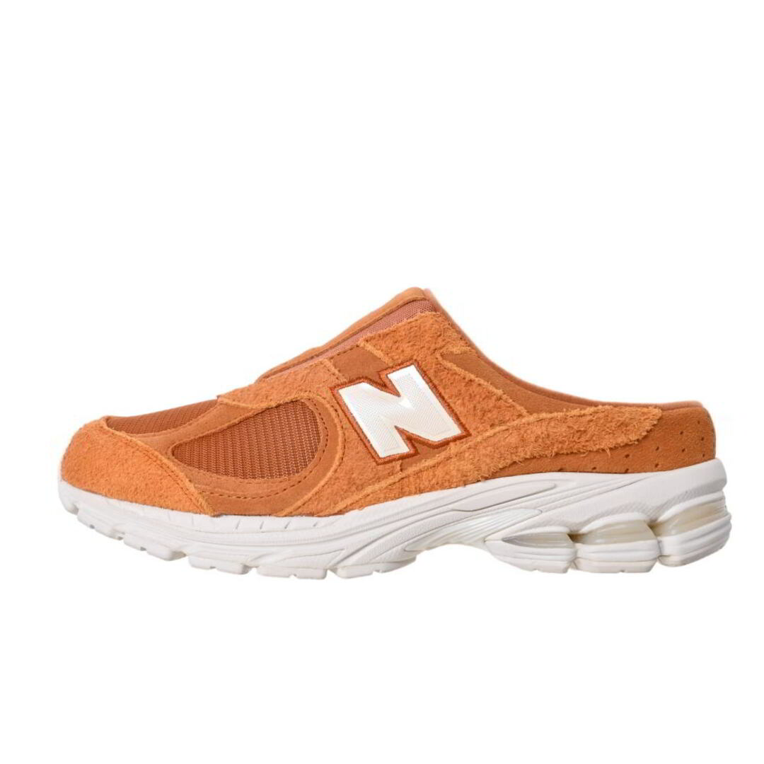 new balance 2002RM スエード ミュール サンダル