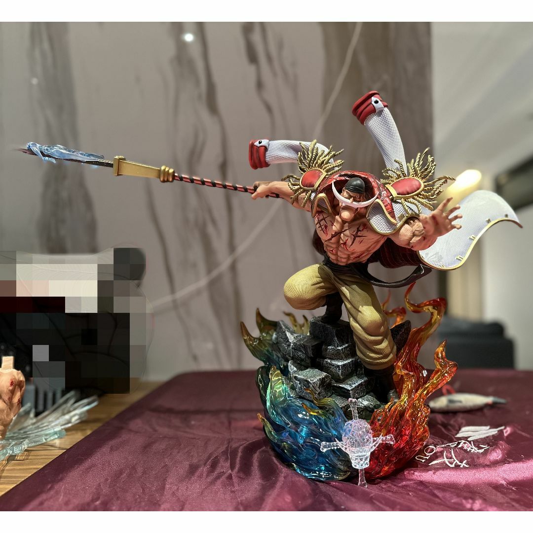 ワンピース 白ひげ エドワード ガレージキット フィギュア 塗装 ワンピース 白ひげ エドワード ガレージキット フィギュア 塗装