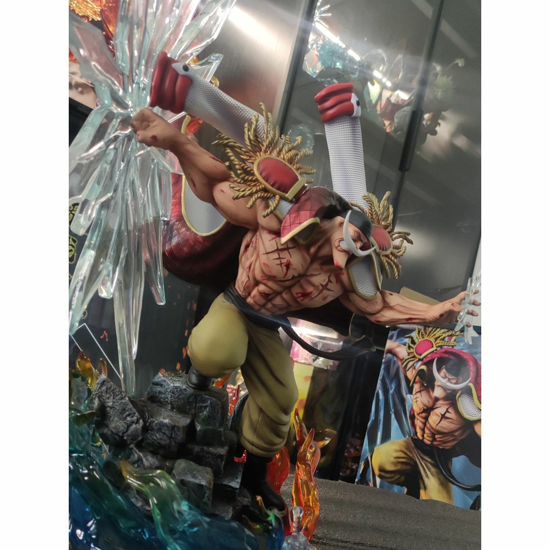 ワンピース 白ひげ エドワード ガレージキット フィギュア 塗装 ワンピース 白ひげ エドワード ガレージキット フィギュア 塗装