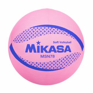 【色: ピンク】ミカサ(MIKASA) カラーソフトバレーボール 円周78cm (バレーボール)