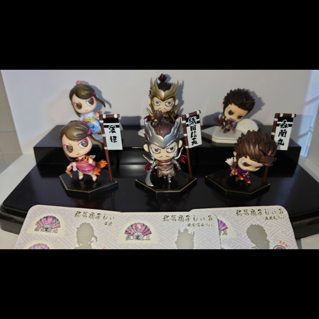 戦国BASARA 織田信長 濃姫 蘭丸 エンタメ/ホビーのフィギュア(ゲームキャラクター)の商品写真