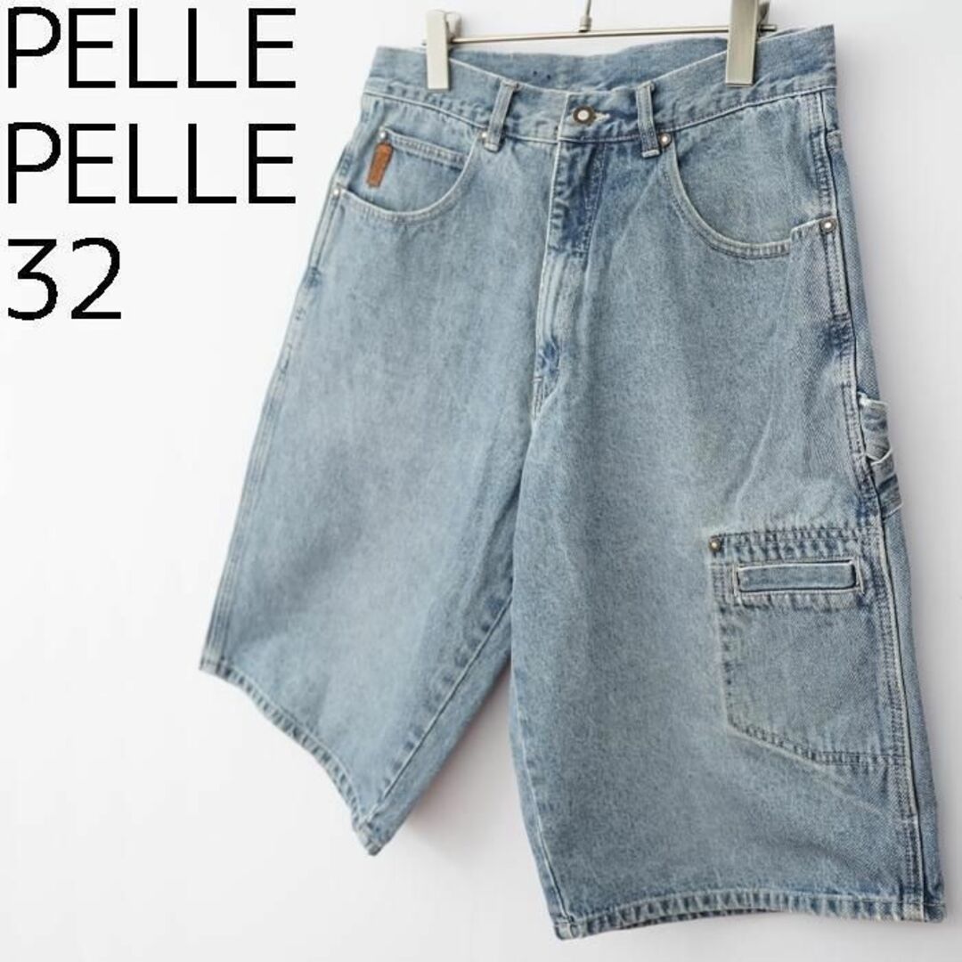 pelle pelle ペレペレ　ハーフパンツ　デニム