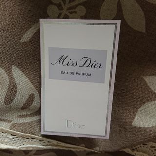 ディオール(Dior)のミスディオール　オードパルファム　サンプル(香水(女性用))