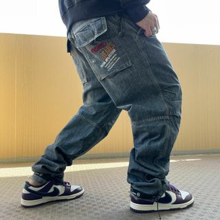 FUBU ペインターパンツ W32 b-boy 最終値下げです。