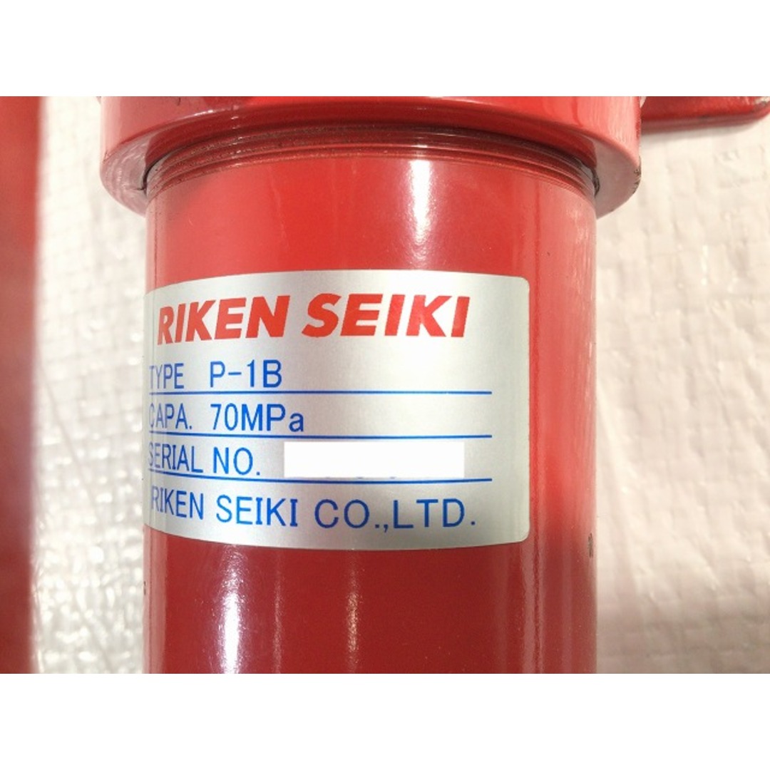 ☆中古品☆RIKEN 理研 手動式油圧ポンプ P-1B ハンドプレス 油圧 ☆中古品☆RIKEN 理研 手動式油圧ポンプ P-1B ハンドプレス 油圧