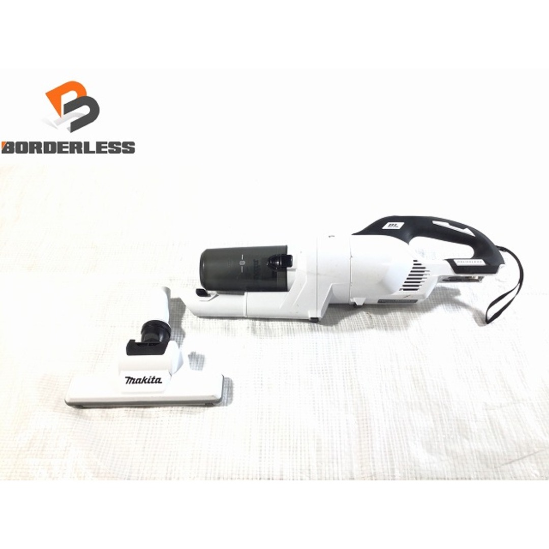 ☆比較的綺麗☆makita マキタ 18V 充電式クリーナー CL286FD 白 ☆比較的綺麗☆makita マキタ 18V 充電式クリーナー CL286FD 白