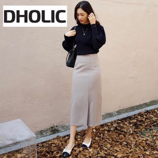 ディーホリック(dholic)の〈値下げ〉dholic　ディーホリック　タイトスカート　ロングスカート　美品(ロングスカート)