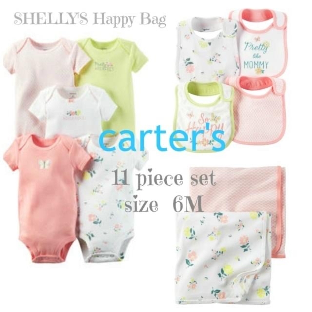 carter's(カーターズ)のcarter's カーターズ 11点セット 女の子 6M 値下げ キッズ/ベビー/マタニティのベビー服(~85cm)(その他)の商品写真