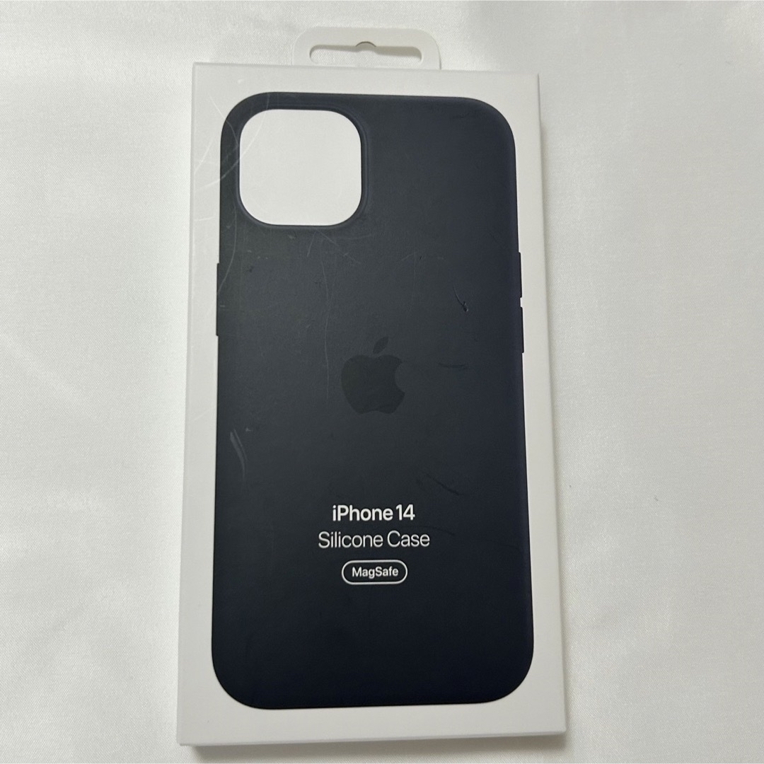 【匿名配送】Apple アップル iPhone14 純正シリコンケース ブラック 4