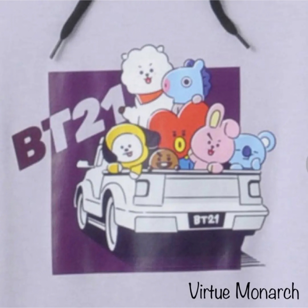 BT21公式  ルームウェア　キャラ集合バージョン