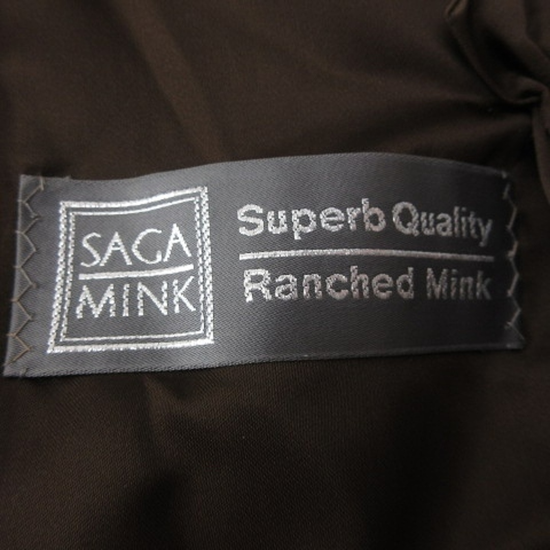 サガミンク SAGA MINK 銀サガ ミンク コート 毛皮 9 M □GY09の通販 by