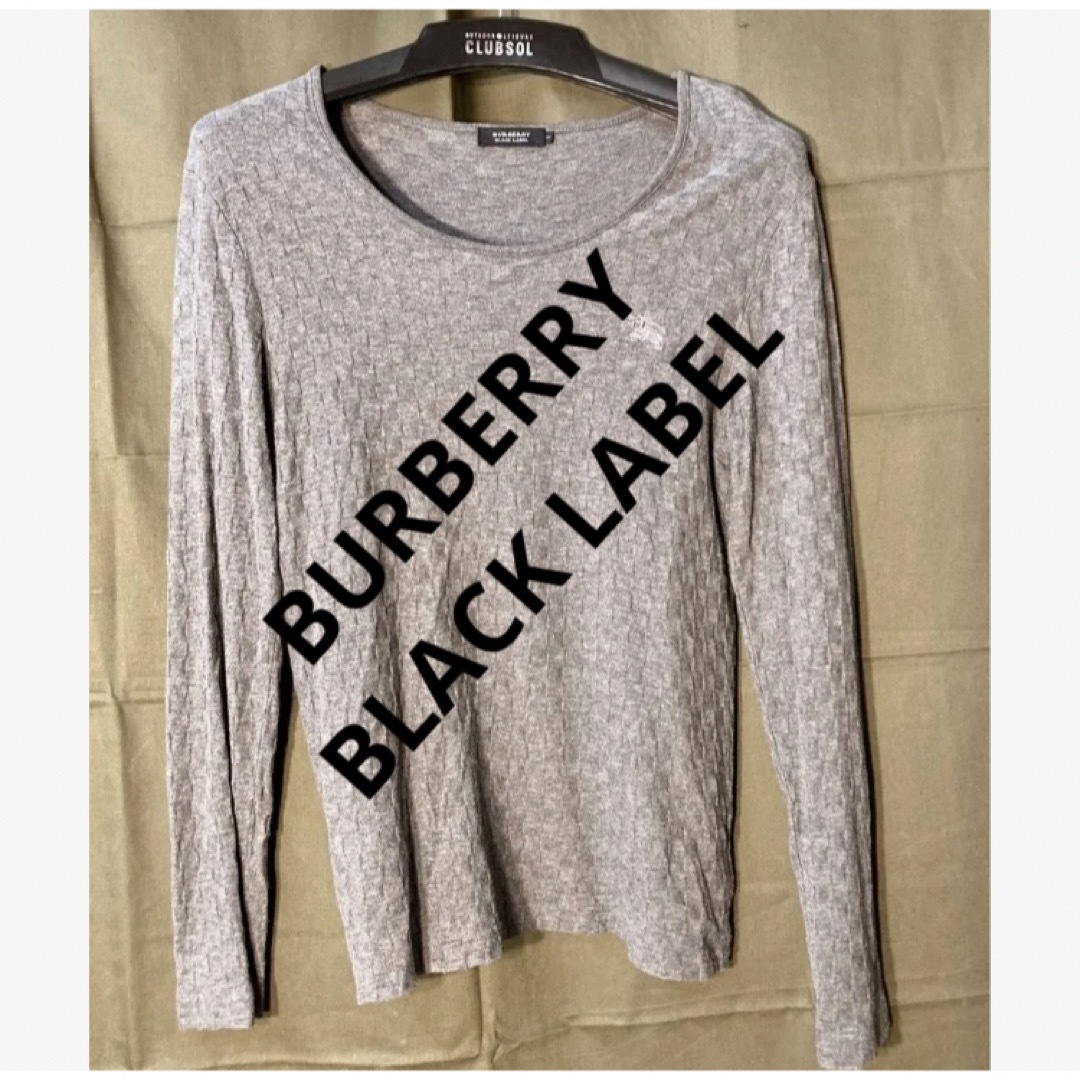 BURBERRY BLACK LABEL(バーバリーブラックレーベル)の【必見！バーバリーブラックレーベル】トップス　ロンT メンズのトップス(Tシャツ/カットソー(七分/長袖))の商品写真