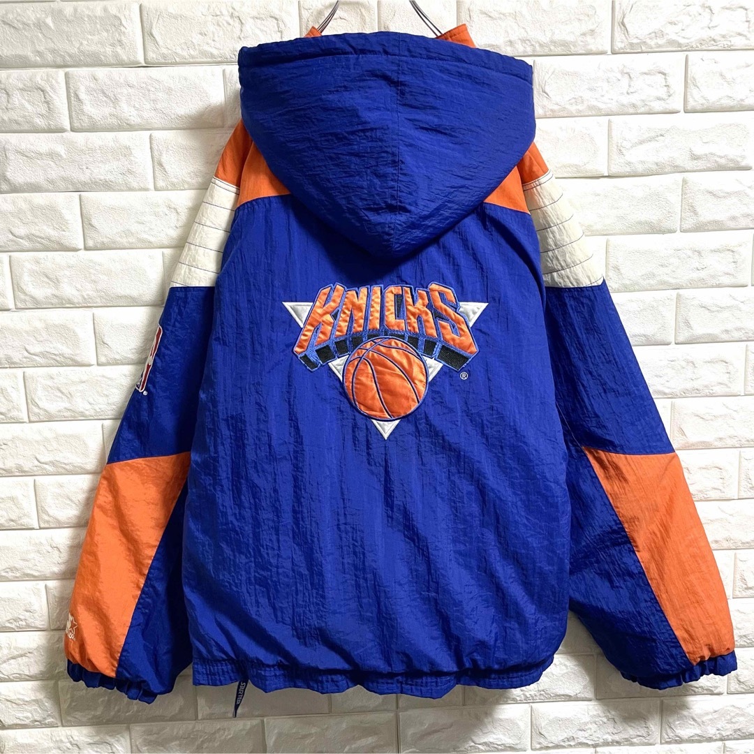スターター　NBA ニューヨーク　ニックス　中綿ナイロンジャケット　XLサイズ