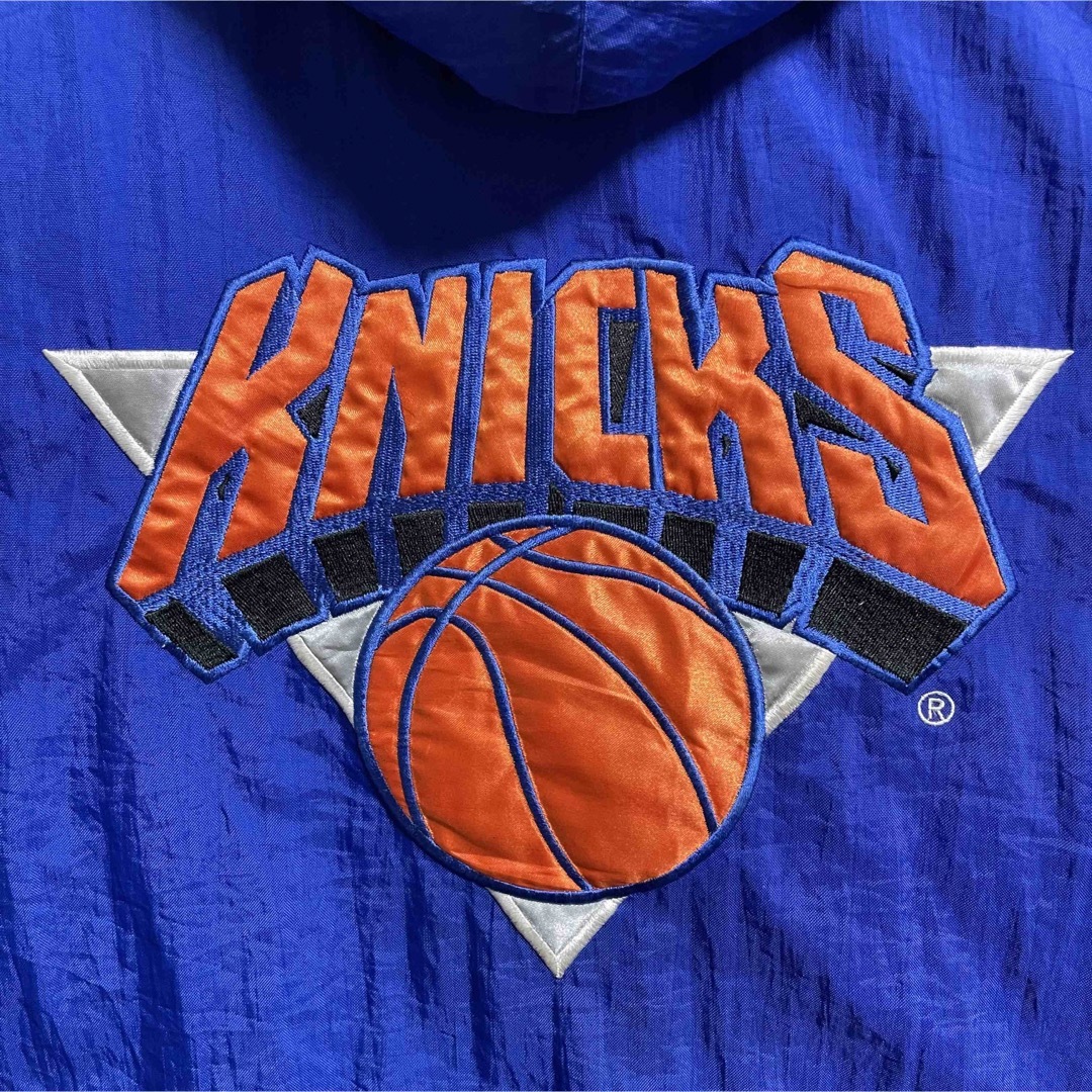 スターター　NBA ニューヨーク　ニックス　中綿ナイロンジャケット　XLサイズ