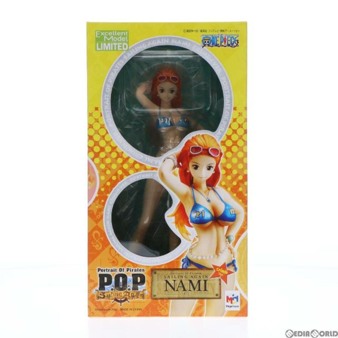 (フィギュア単品)POPs!フィギュア付き限定版同梱品 エクセレントモデルLIMITED Portrait.Of.Pirates ナミ Crimin Ver. ワンピースSailing Again 完成品 フィギュア メガハウス 1