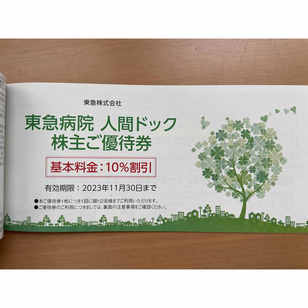 【匿名配送】東急 株主優待券1冊 2023年11月30日期限 エンタメ/ホビーのエンタメ その他(その他)の商品写真