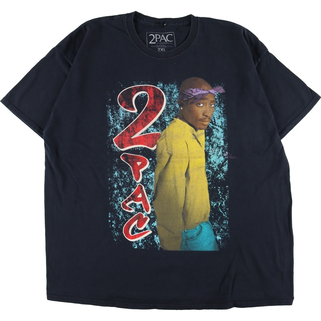 2pac トゥーパック ラップTシャツ ラップT メンズXXL /eaa354146eaa354146取扱店