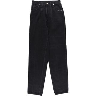 ラングラー(Wrangler)の古着 90年代 ラングラー Wrangler ブラックデニム デニムパンツ USA製 レディースL(w27) ヴィンテージ /eaa355515(デニム/ジーンズ)