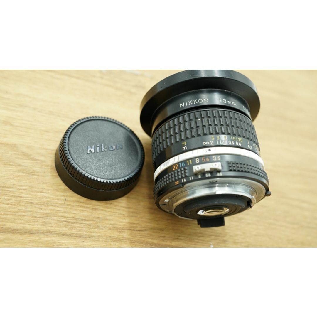 Nikon(ニコン)の8368 良品 ニコン Nikon Ai-s NIKKOR 18mm 3.5 スマホ/家電/カメラのカメラ(レンズ(単焦点))の商品写真