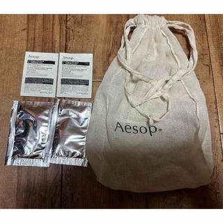 イソップ(Aesop)のイソップ　巾着　日焼け止め　ウカ　シャンプー　リンス　サンプルセット(サンプル/トライアルキット)