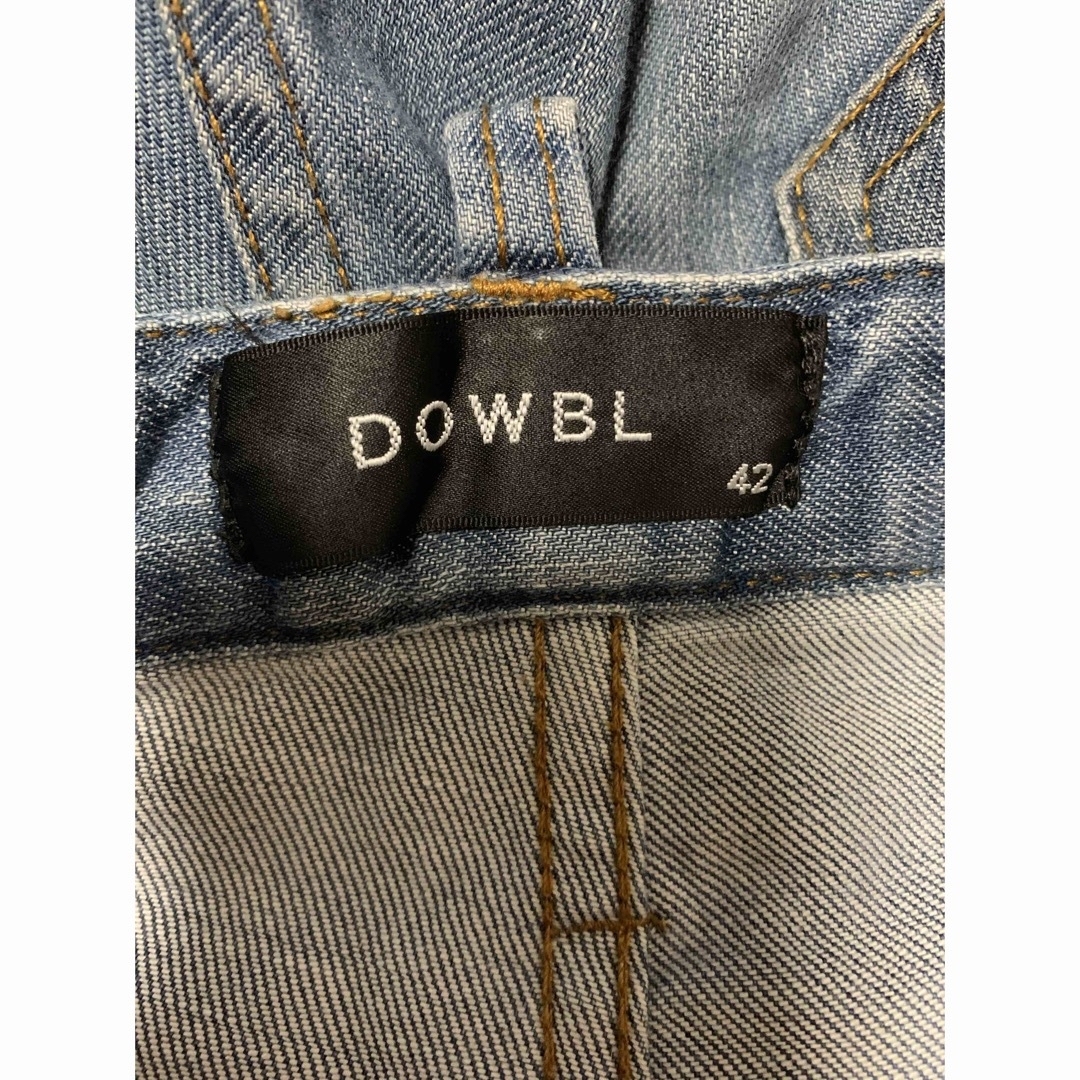 DOWBL(ダブル)のダブル　DOWBL デニム　ジーンズ　42 メンズのパンツ(デニム/ジーンズ)の商品写真