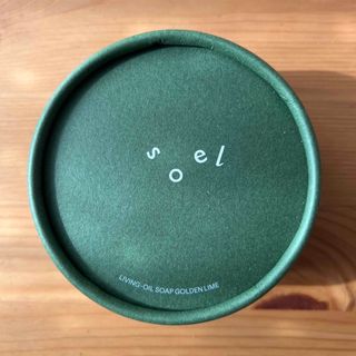 コスメキッチン(Cosme Kitchen)の【soel】GOLDEN LIME 生せっけん　新品未開封(洗顔料)