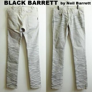 BLACKBARRETT by NEIL BARRETT - ブラックバレットバイニールバレット　スリムデニム　W86　ストレッチ　三陽商会