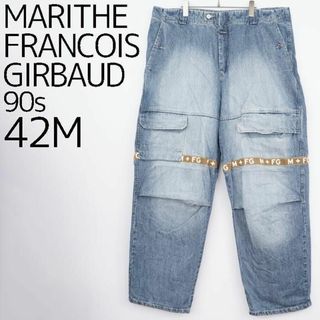 マリテフランソワジルボー MARITHE FRANCOIS GIRBAUD ブラックジーンズ デニムパンツ メンズw37 /eaa331182