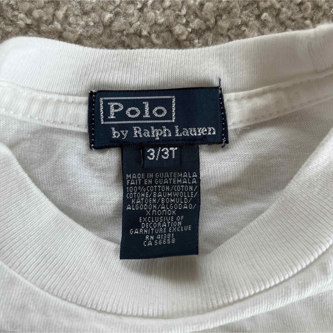 POLO RALPH LAUREN(ポロラルフローレン)のポロラルフローレン半袖Tシャツ3T キッズ/ベビー/マタニティのキッズ服男の子用(90cm~)(Tシャツ/カットソー)の商品写真