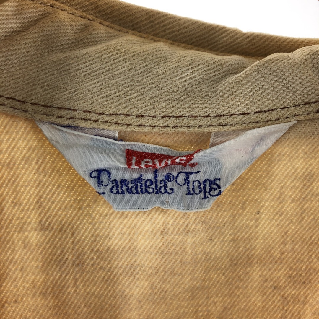 Levi's(リーバイス)の古着 70年代 リーバイス Levi's オープンカラー 長袖 デニムシャツ メンズM ヴィンテージ /eaa354332 メンズのトップス(シャツ)の商品写真