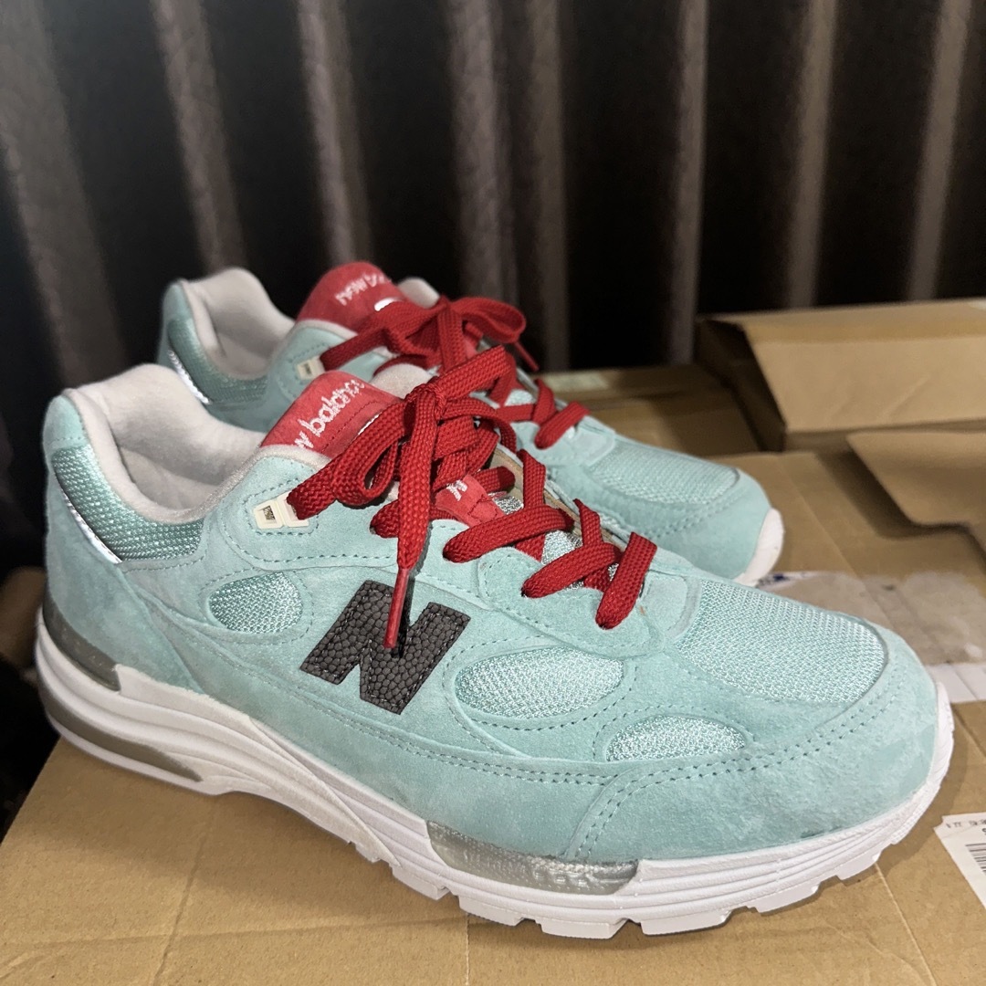 New Balance 992 Kith kithmas Teal 28cm