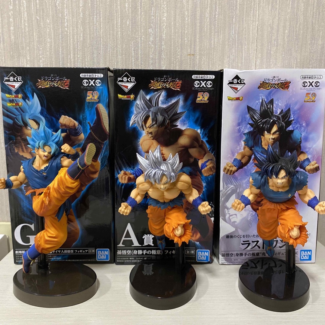 ドラゴンボール　一番くじ　超戦士バトル列伝Z    フィギュア　まとめ売り