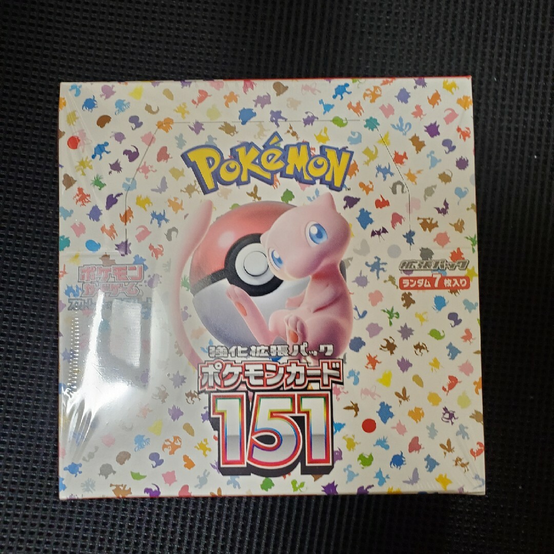 ポケモンカード151　1box シュリンク付き