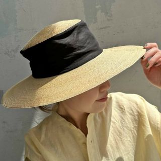 スピックアンドスパン(Spick & Span)のSpick & Span【tocit / トチエット】sheer hat(麦わら帽子/ストローハット)