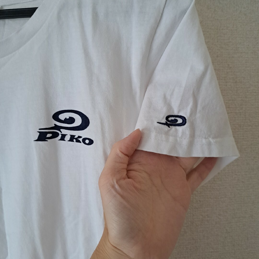 PIKO(ピコ)の[送料込] piko ロゴ ホワイト Tシャツ レディースのトップス(Tシャツ(半袖/袖なし))の商品写真